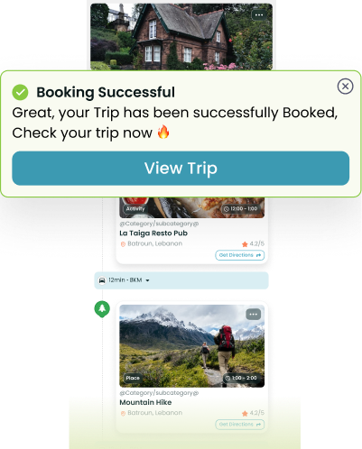 Handle confirmation & bookings.