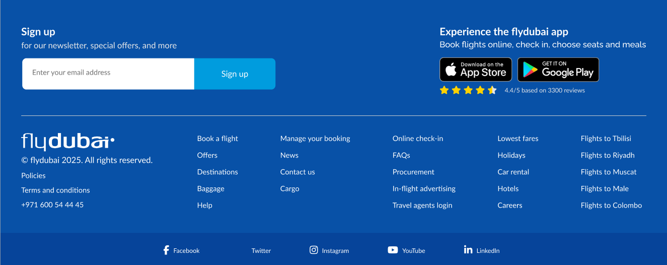Airline Demo Screenshot